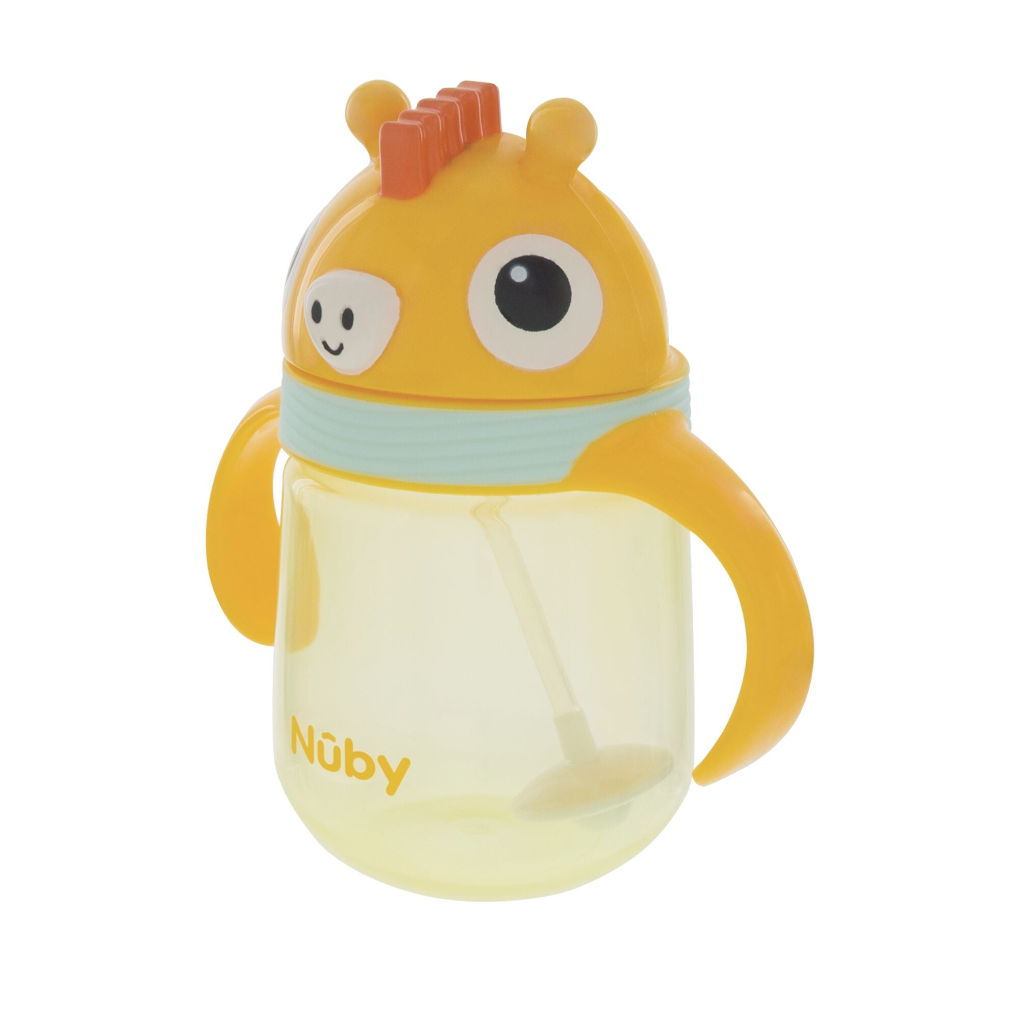 Clik-It Silicone Straw Trainer Cup | Giraffe (UCFS)
