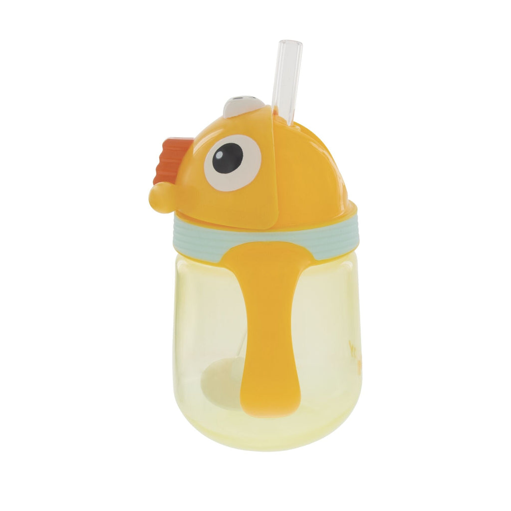 Clik-It Silicone Straw Trainer Cup | Giraffe (UCFS)