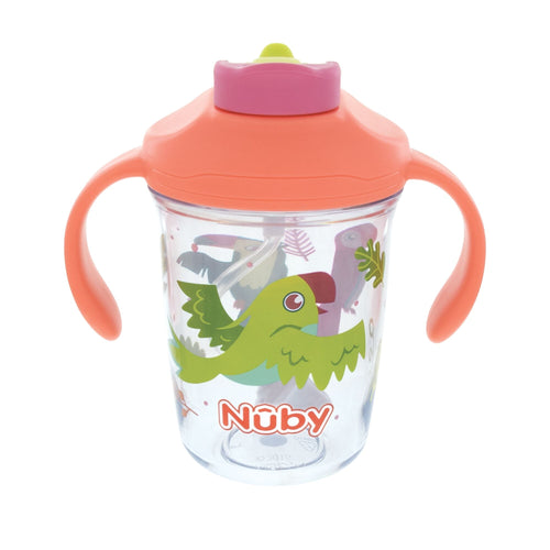 2-Handle Multi-Function Flip-It Cup | Tropical Birds (V2EV)
