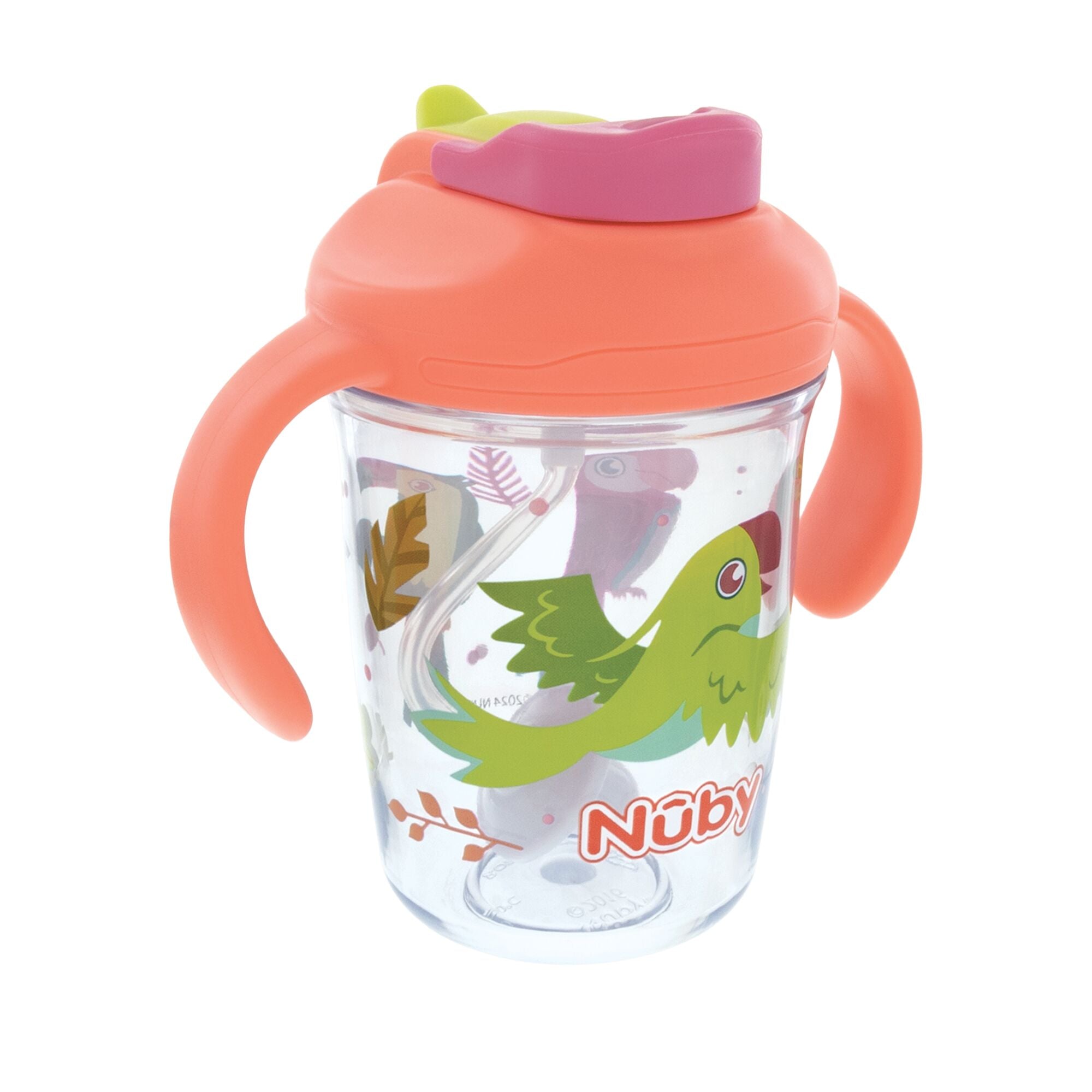 2-Handle Multi-Function Flip-It Cup | Tropical Birds (V2EV)