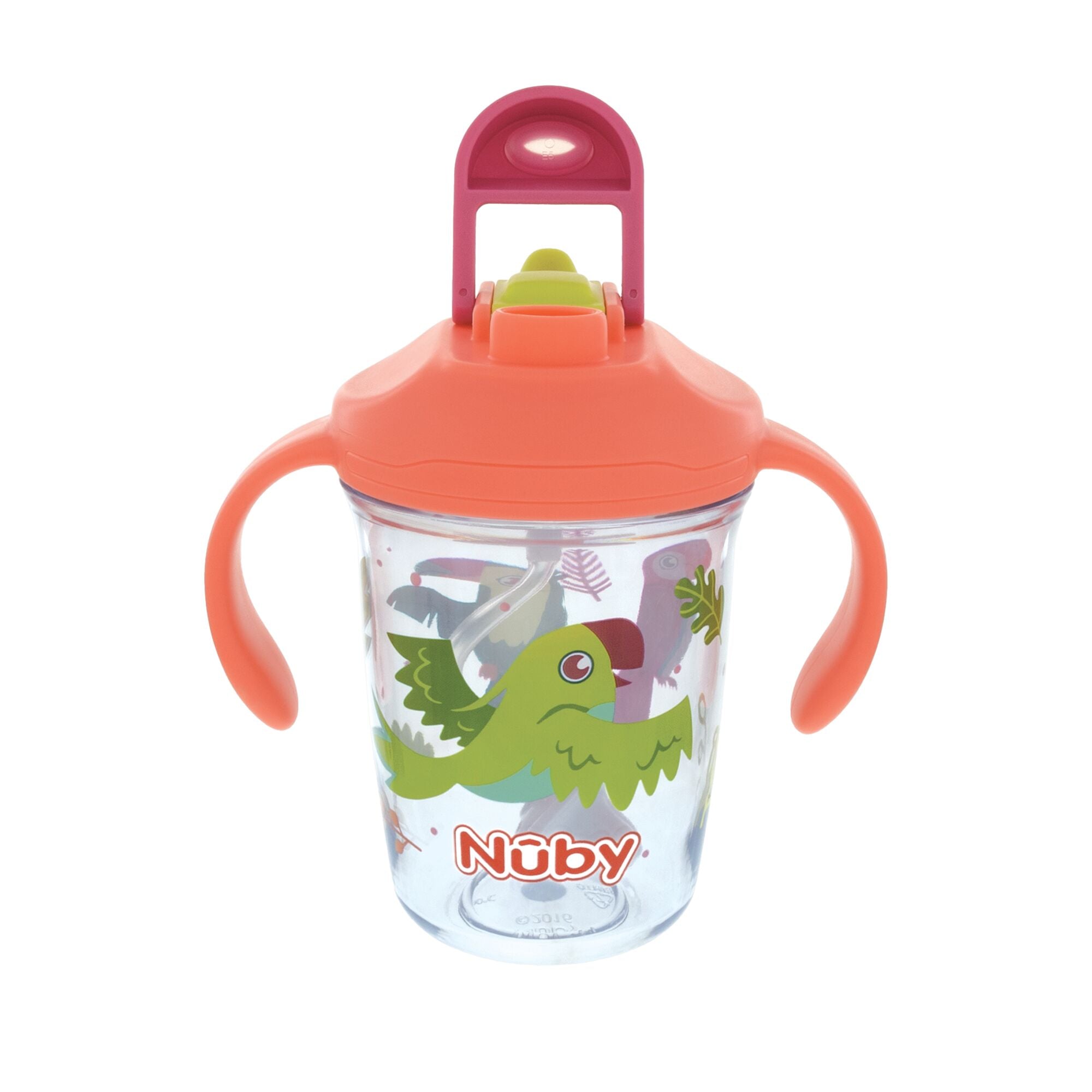 2-Handle Multi-Function Flip-It Cup | Tropical Birds (V2EV)
