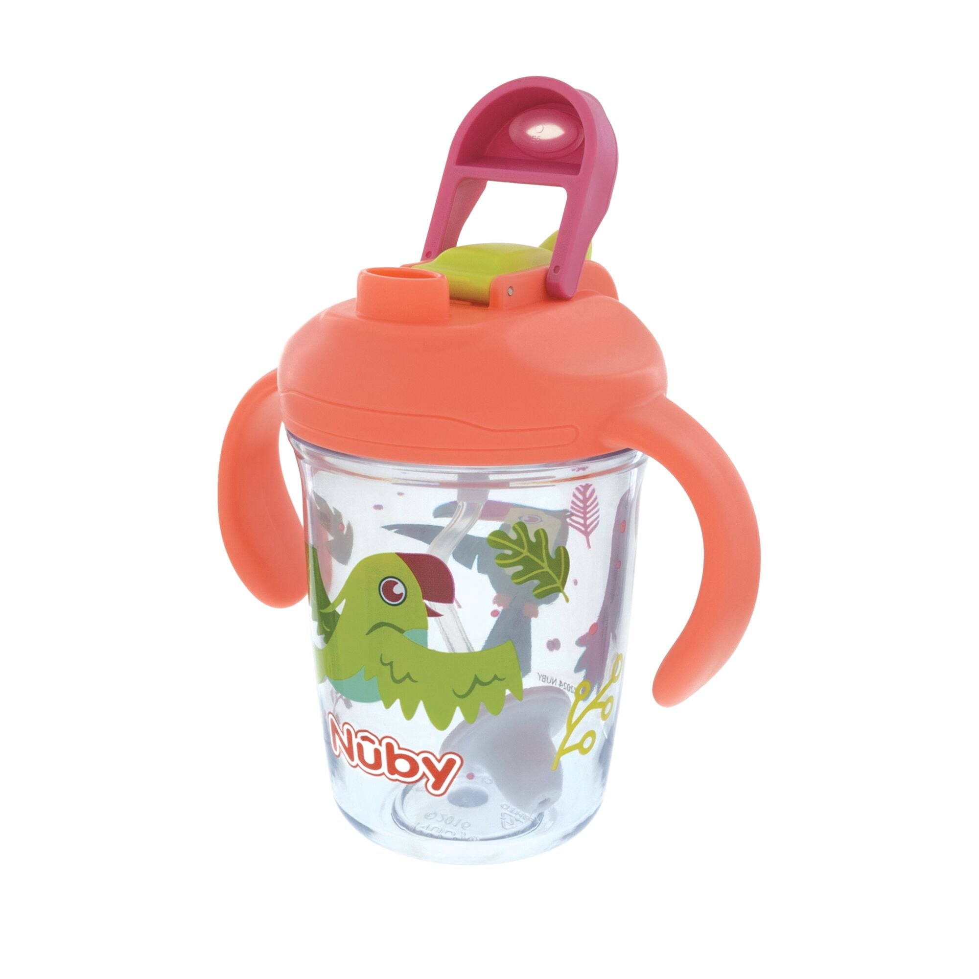 2-Handle Multi-Function Flip-It Cup | Tropical Birds (V2EV)