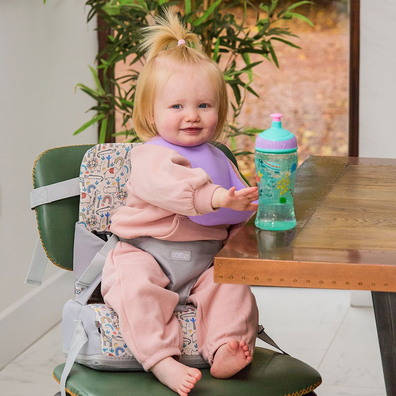 Easy Go High Chair Booster Seat | Animals (N0AB)