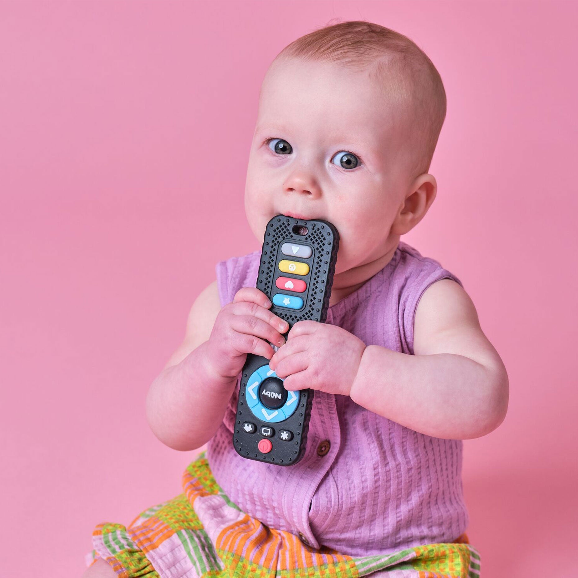 Silicone Remote Control Teether Toy (34V2)