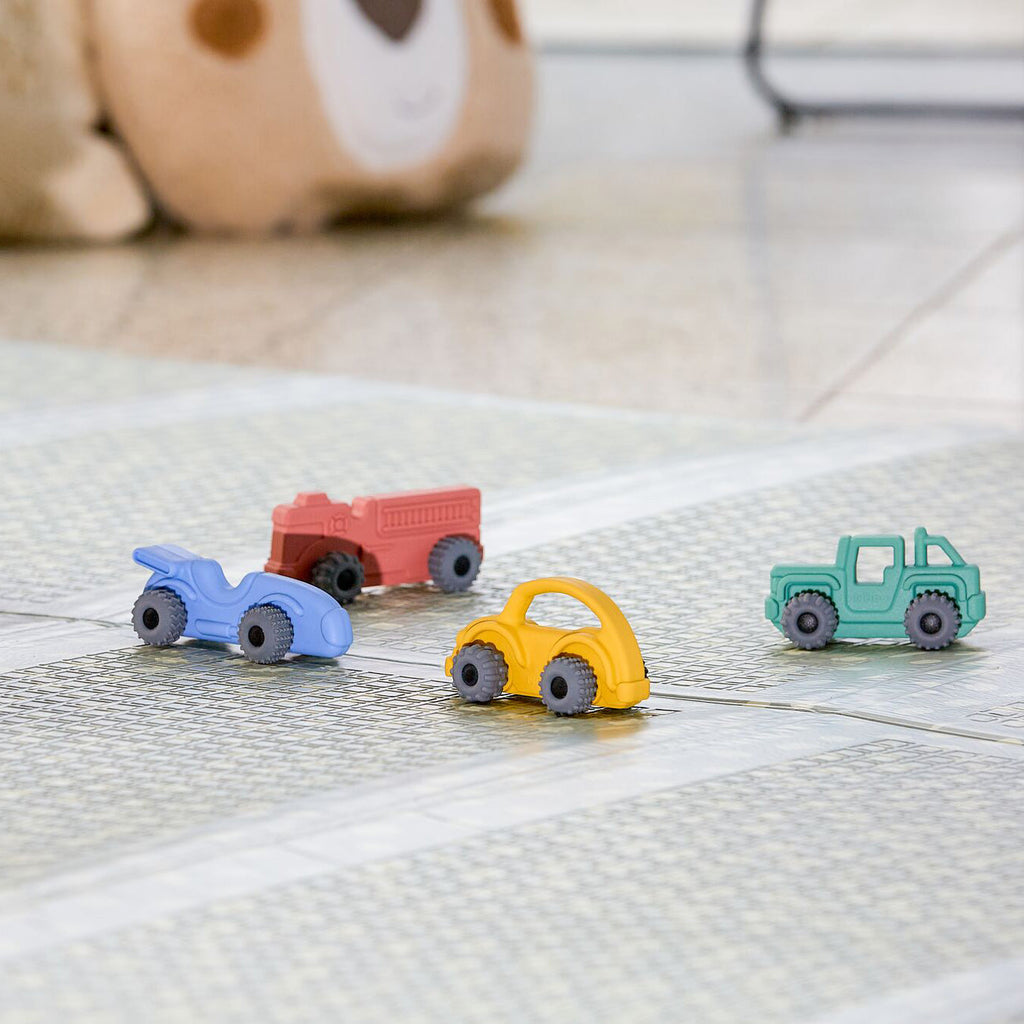Silicone Vehicle Teether Toy | Race Car (F4X9)