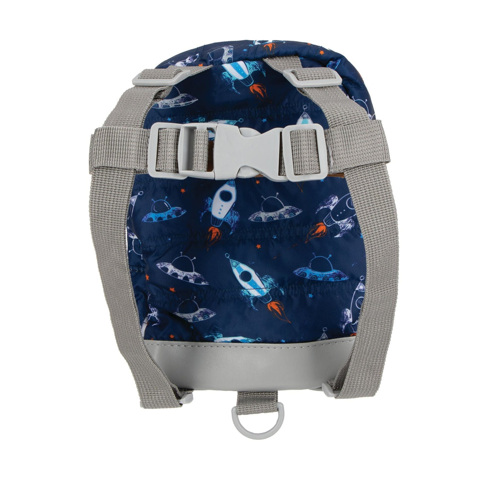 Quilted Space Backpack with Safety Harness (6Q7M)