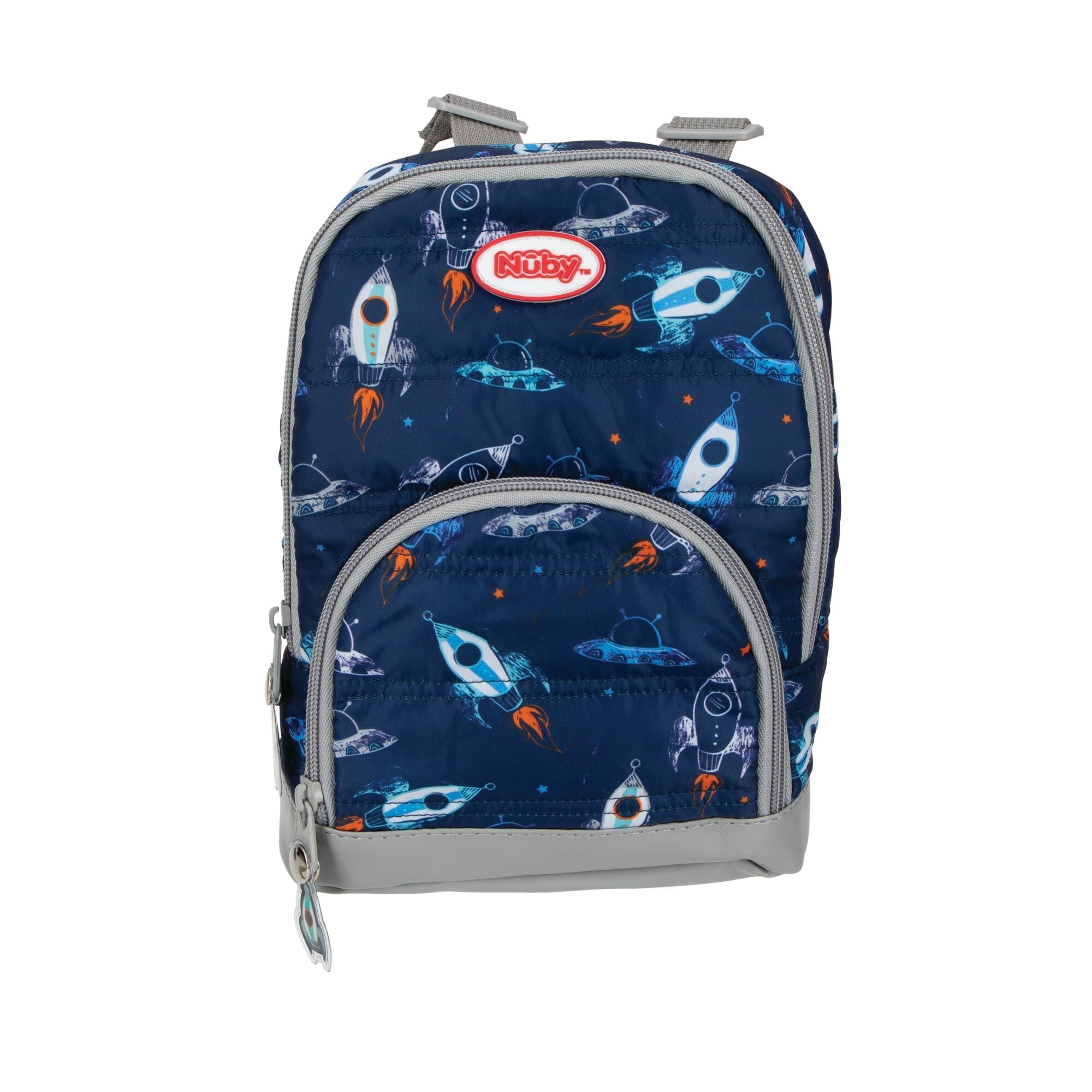Quilted Space Backpack with Safety Harness (6Q7M)