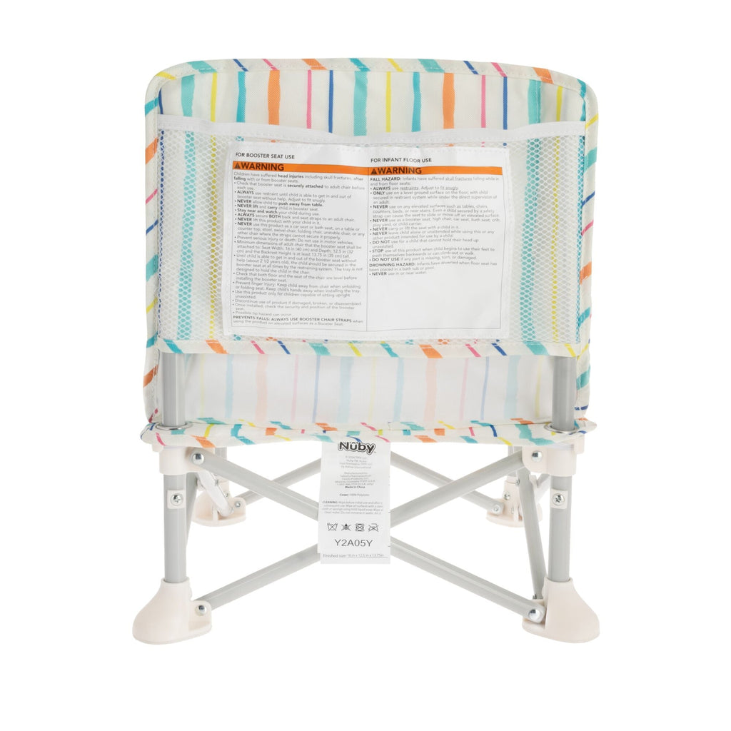 Pop Up Booster Seat | Stripes (69GF)