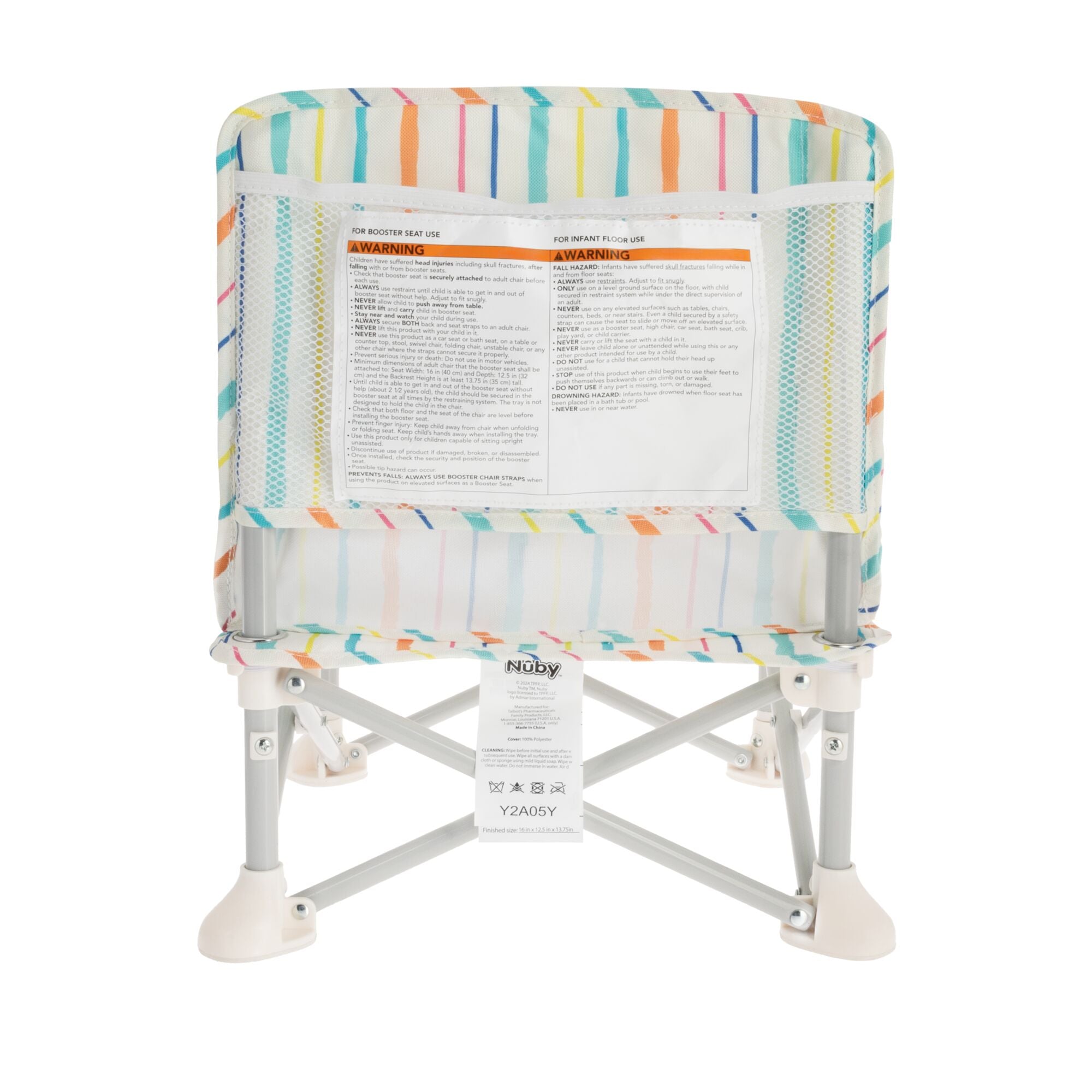 Pop Up Booster Seat | Stripes (69GF)