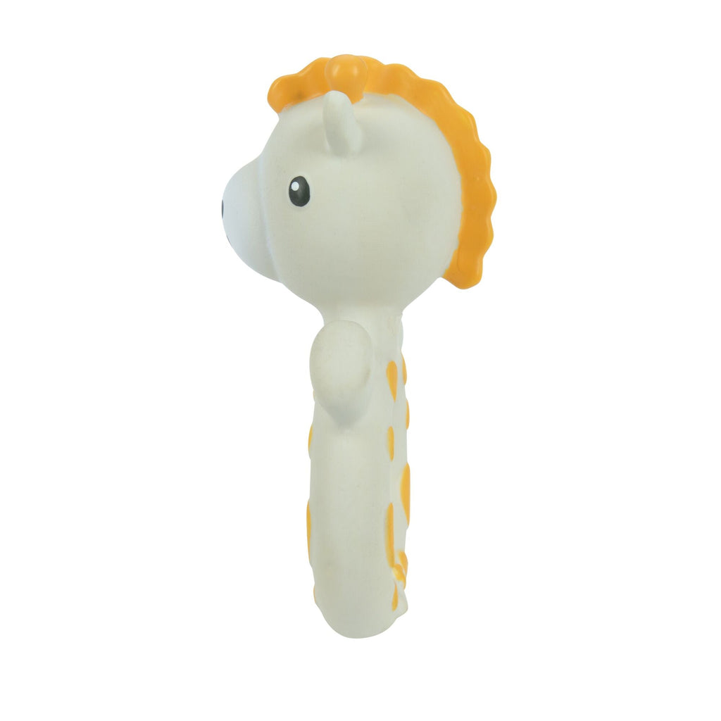 Jackie the Giraffe Natural Rubber Teething Ring | Giraffe (DSL7)