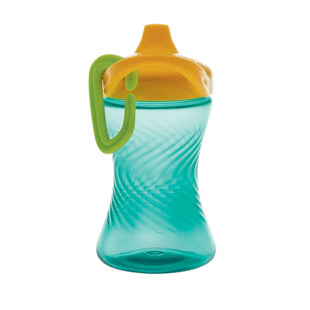 Hard Spout Sippy Cup with Carabiner (3 Pack) | Aqua/Red/Green (OTNB)