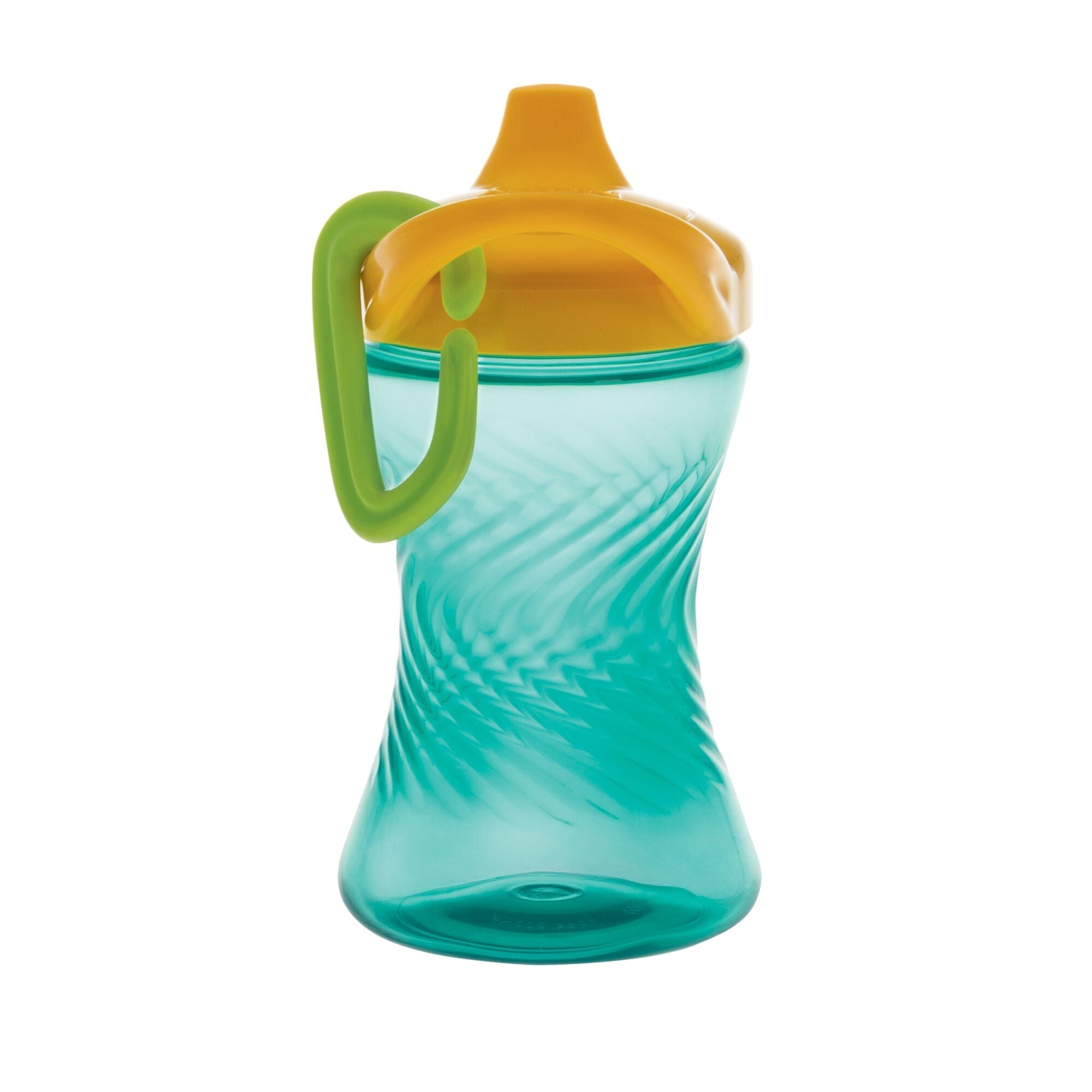 Hard Spout Sippy Cup with Carabiner (3 Pack) | Aqua/Red/Green (OTNB)