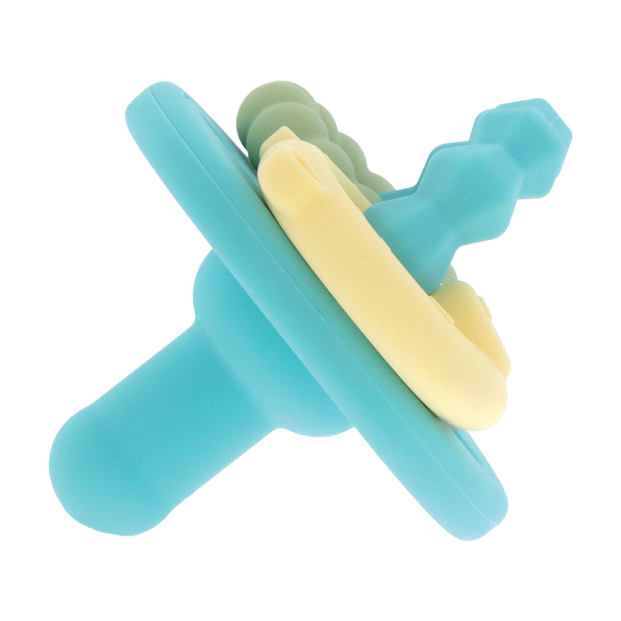 Silicone Charms (2 Pack) | Aqua/Yellow (GE4Z)