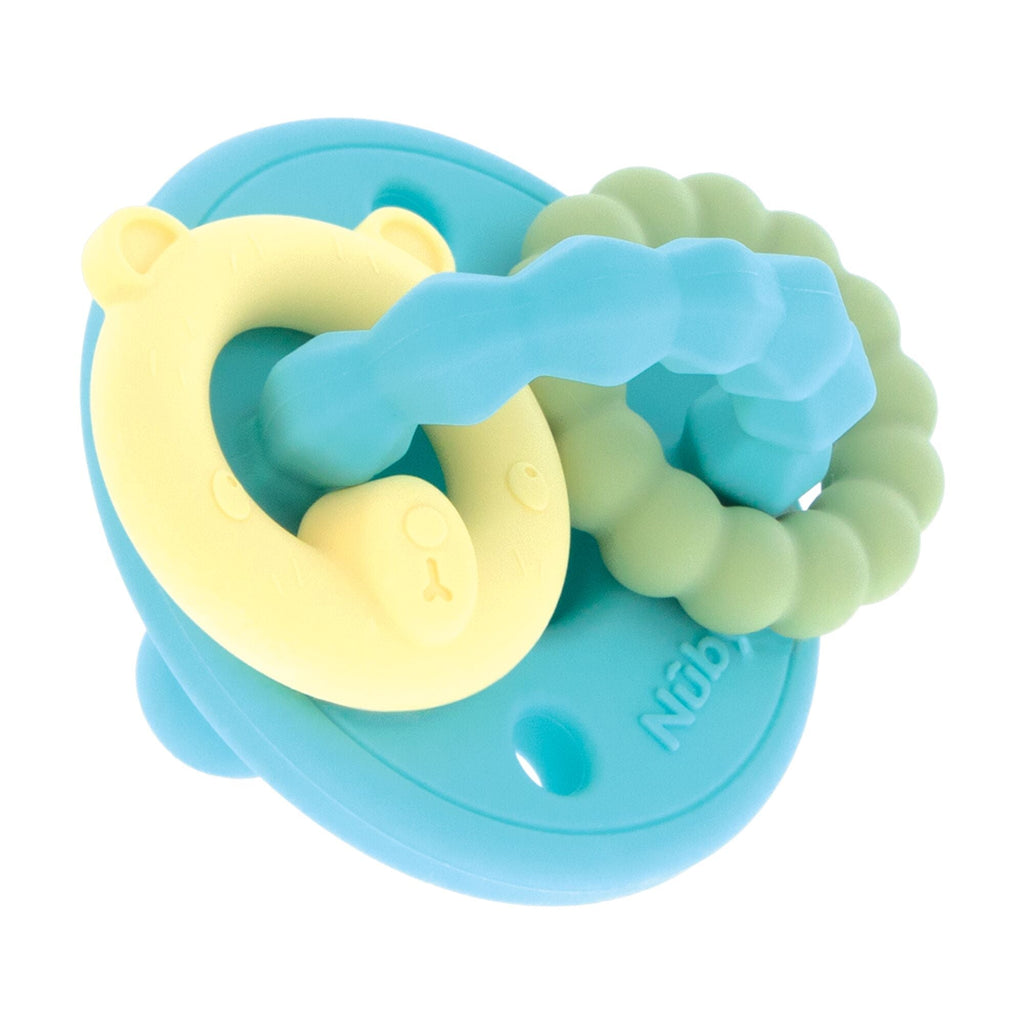Silicone Charms (2 Pack) | Aqua/Yellow (GE4Z)