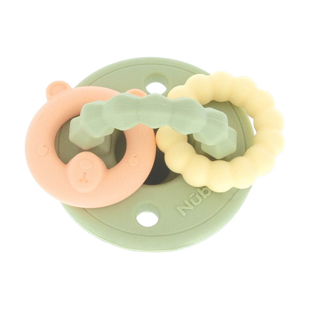 Silicone Charms (2 Pack) | Green/Blue (B8LJ)