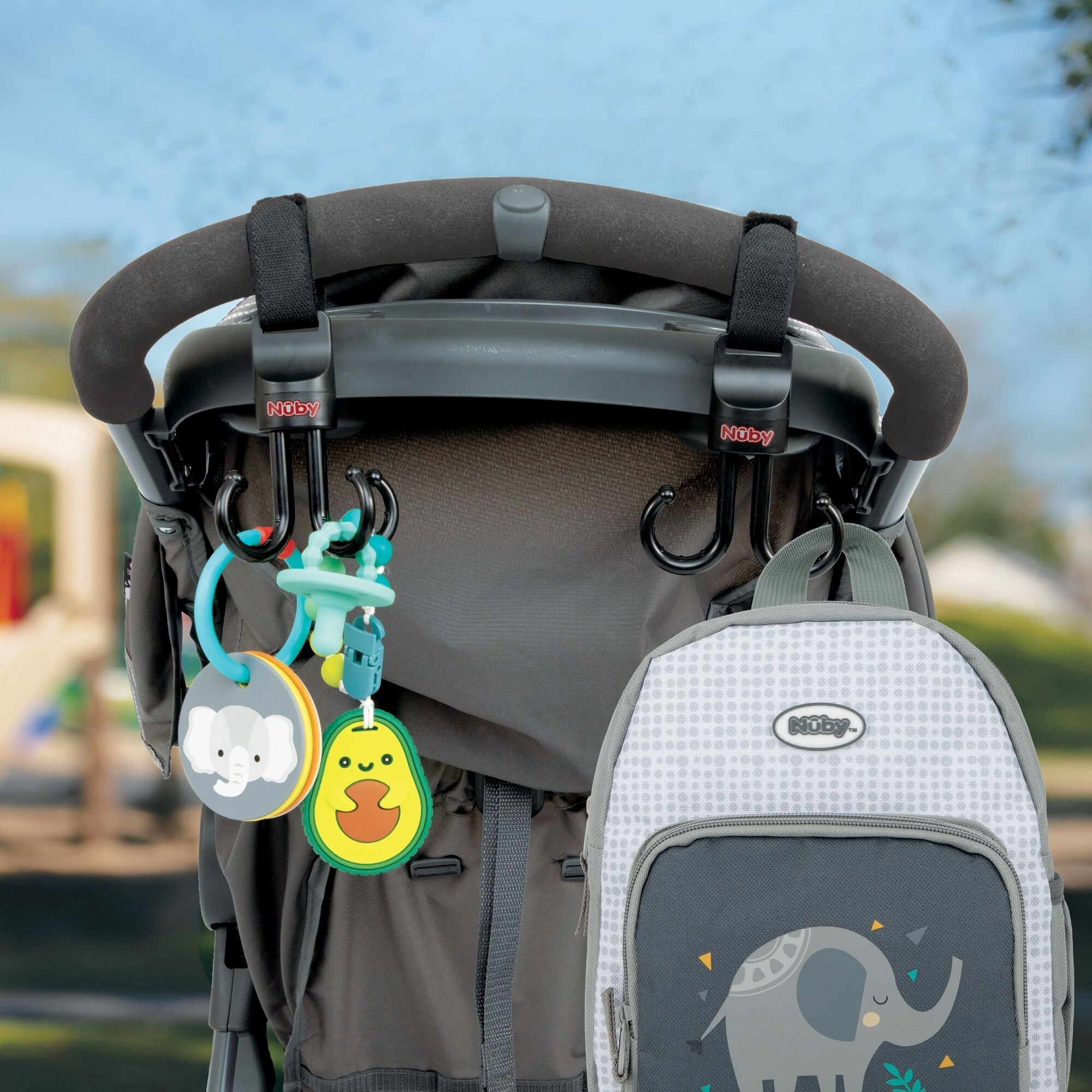 Deluxe Car Seat & Stroller Hooks (2 Pack) (HY6L)