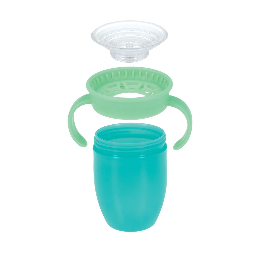 360 Wonder Cup with Handles (2 Pack - 5 oz) | Pink/Aqua (ECOB)