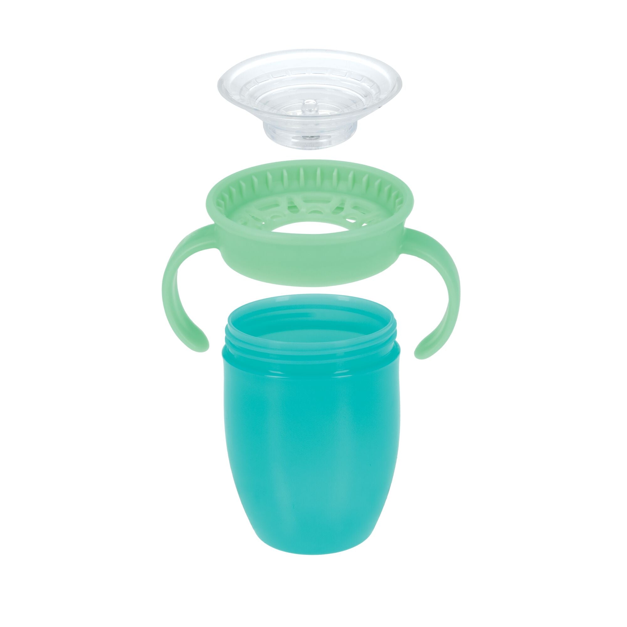 360 Wonder Cup with Handles (2 Pack - 5 oz) | Pink/Aqua (ECOB)