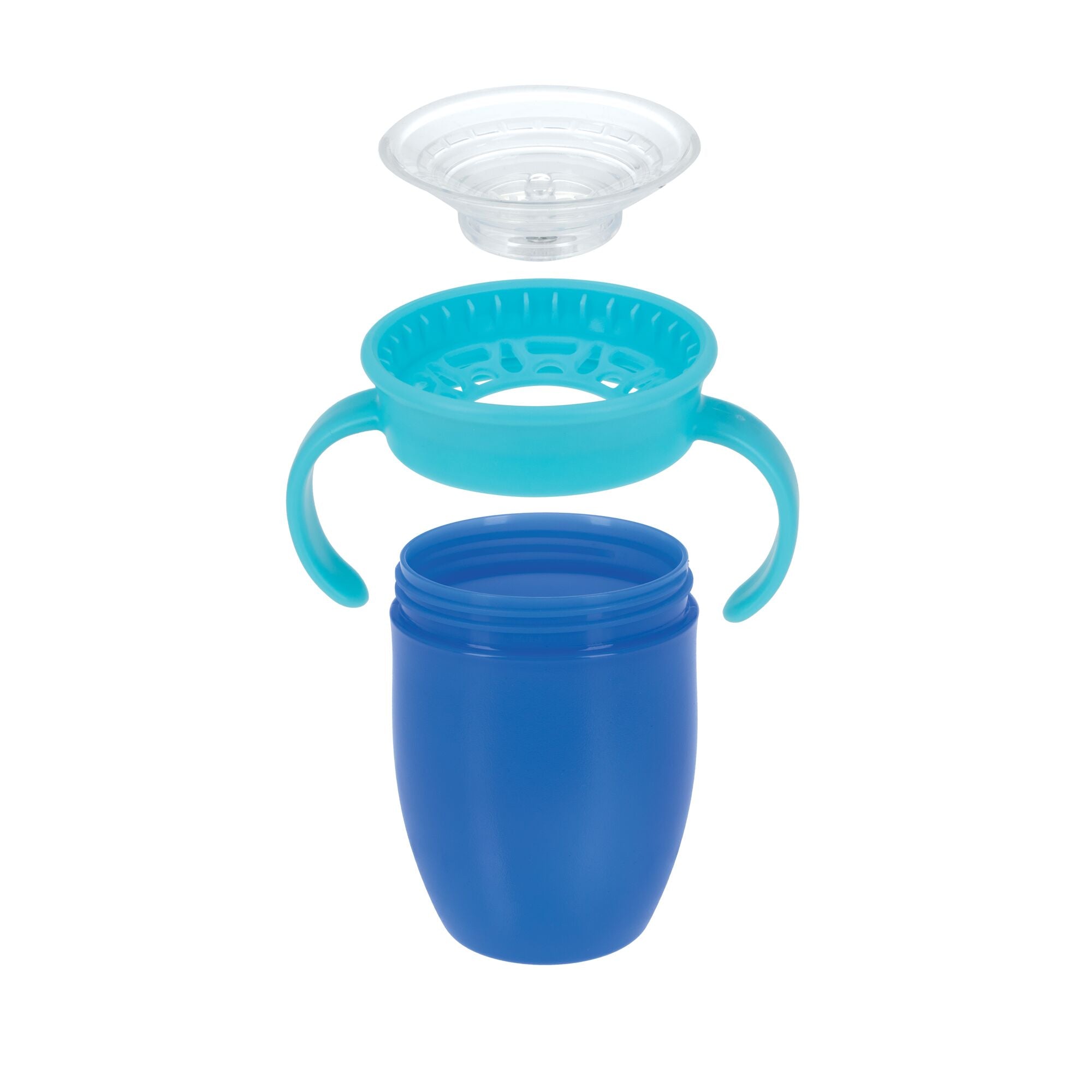 360 Wonder Cup with Handles (2 Pack - 5 oz) | Blue/Red (RRAF)