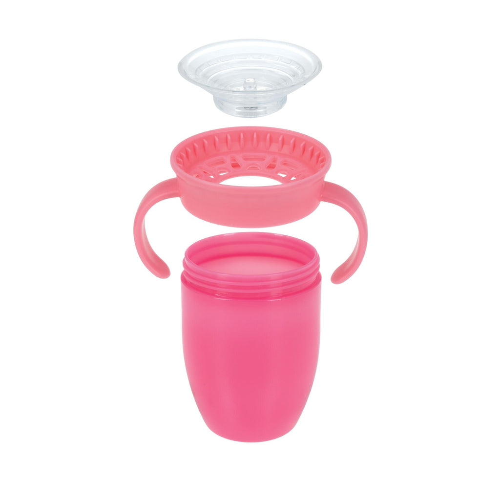 360 Wonder Cup with Handles (3 Pack - 7 oz) | Purple/Pink/Aqua (DTDT)