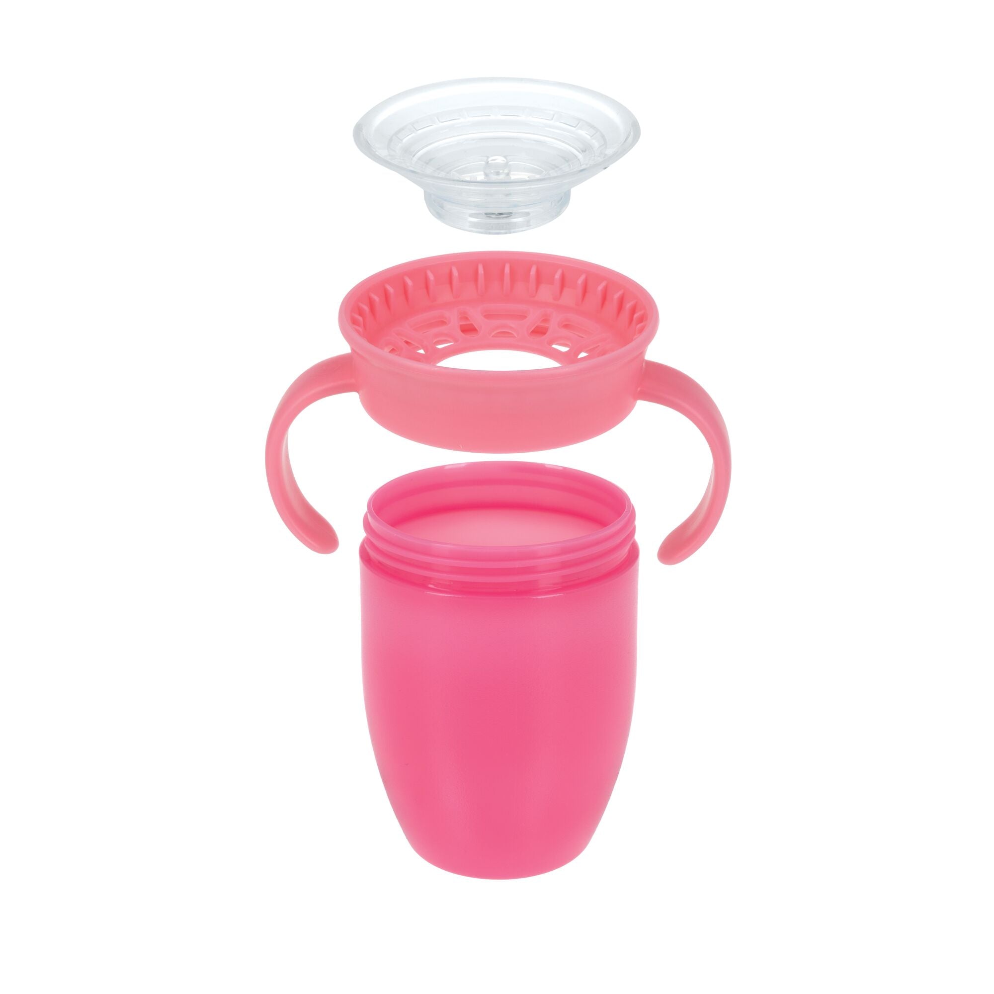 360 Wonder Cup with Handles (3 Pack - 7 oz) | Purple/Pink/Aqua (DTDT)