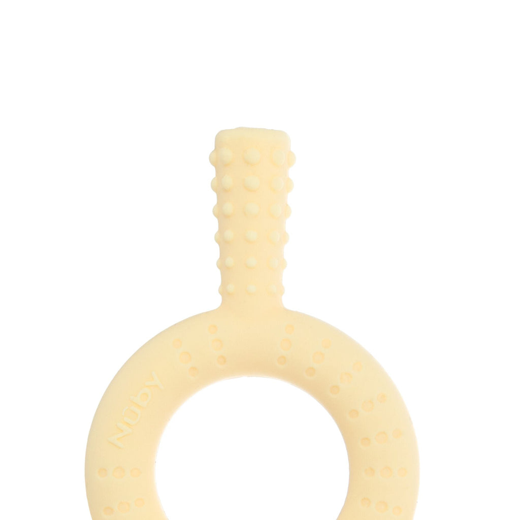 Hollow Sensory Tube Teethers | Green/Yellow (11TG)