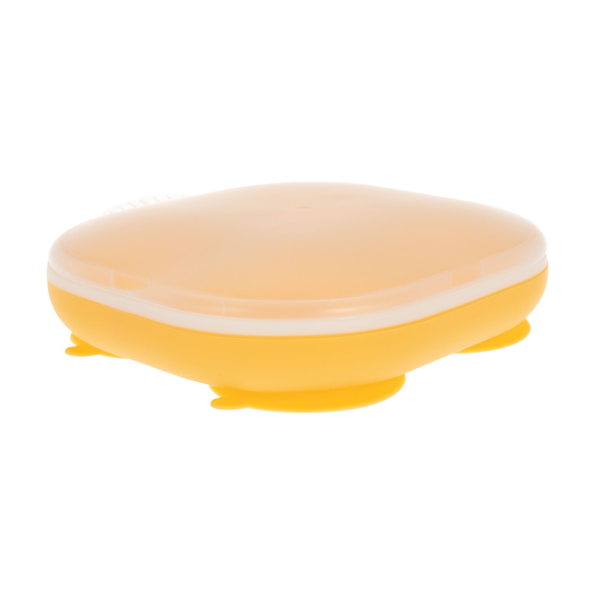 Rectangular Silicone Suction Plate (2 Pack) | Yellow / Blue (C7CW)