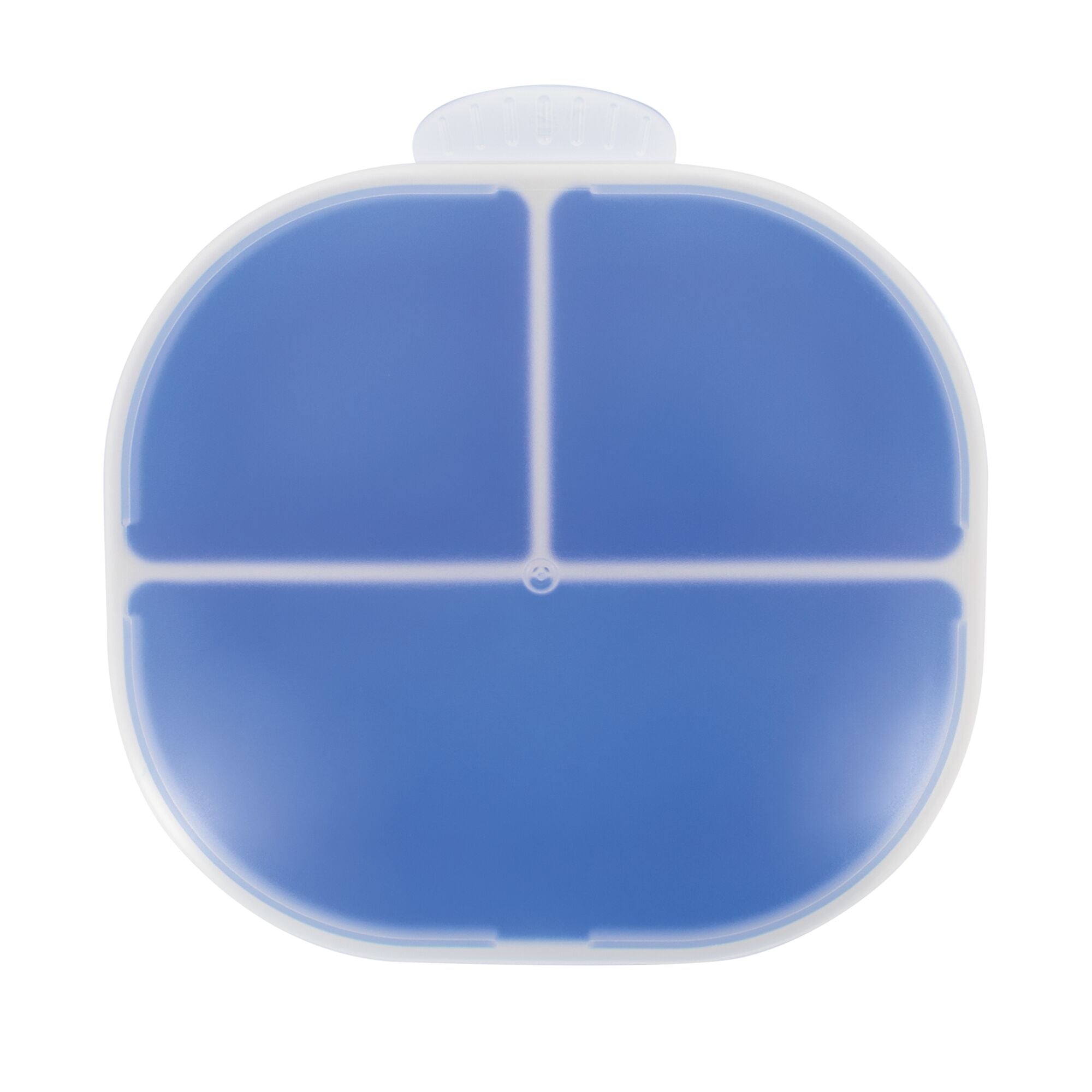 Rectangular Silicone Suction Plate (2 Pack) | Yellow / Blue (C7CW)