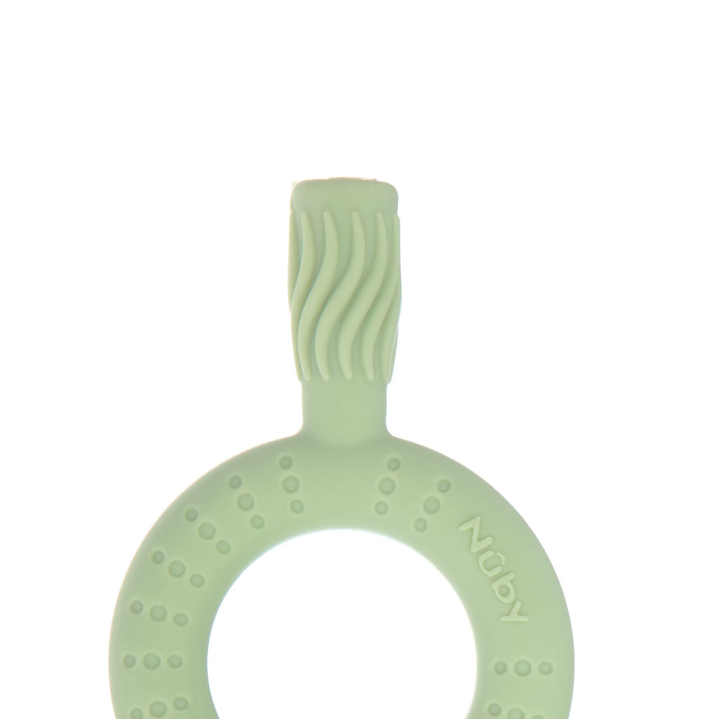 Hollow Sensory Tube Teethers | Green/Blue (0D1I)
