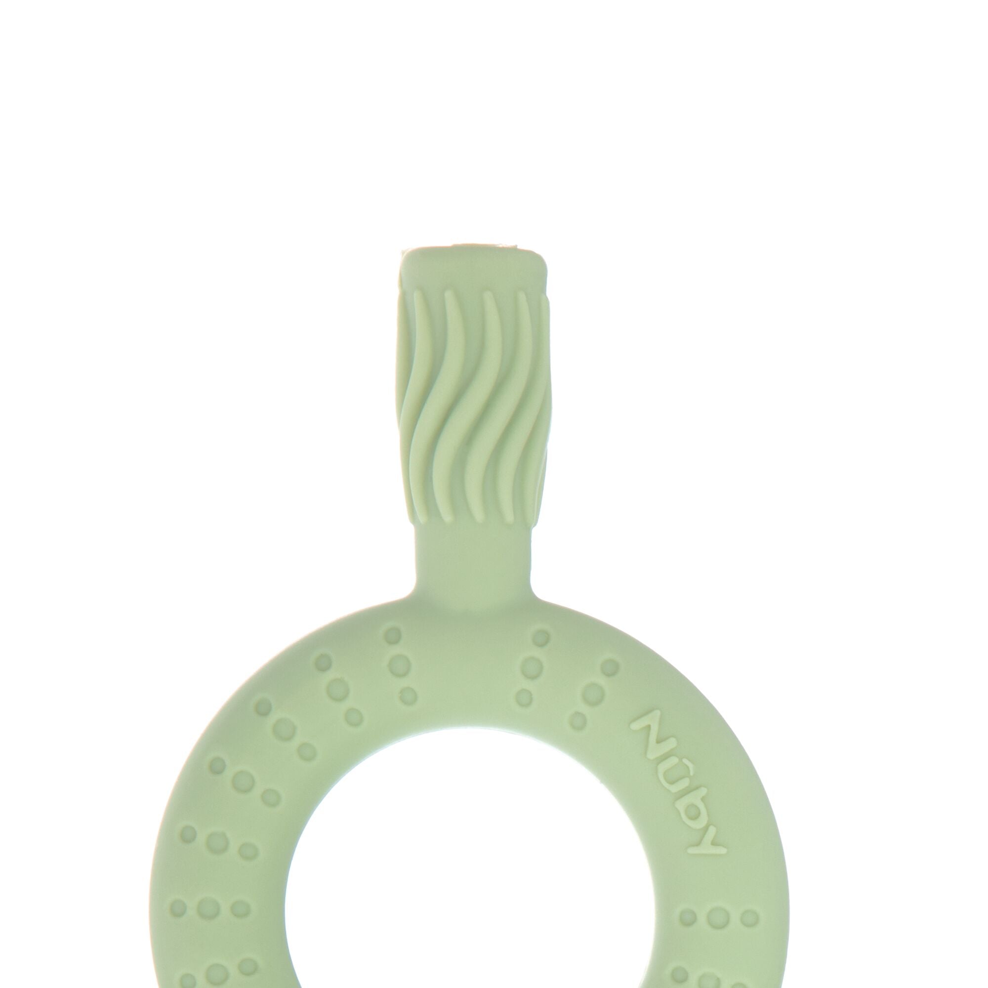 Hollow Sensory Tube Teethers | Green/Blue (0D1I)