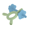 Hollow Sensory Tube Teethers | Green/Blue (0D1I)