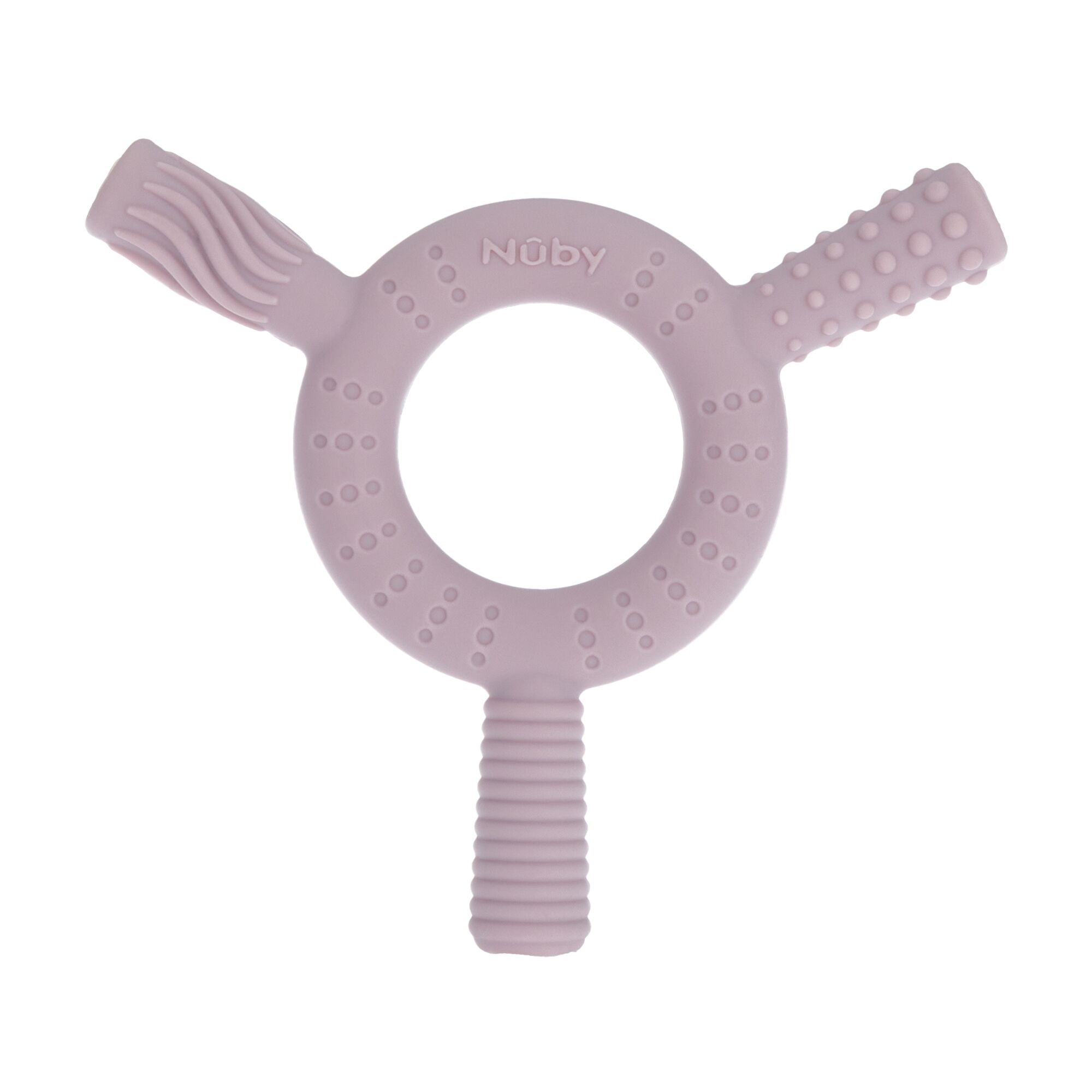 Hollow Sensory Tube Teethers | Pink/Plum (0SK3)