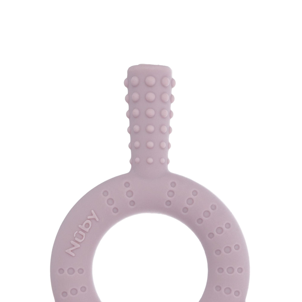 Hollow Sensory Tube Teethers | Pink/Plum (0SK3)