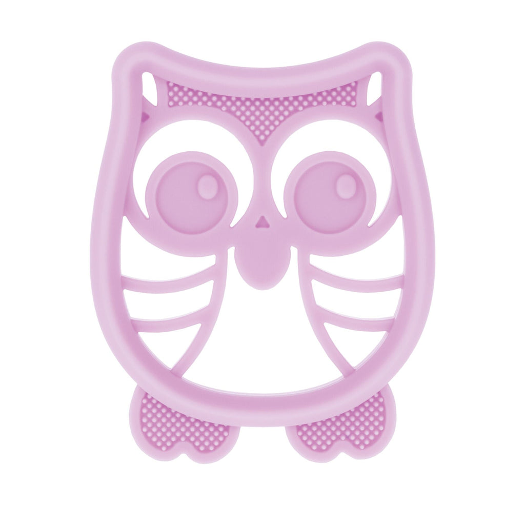 Silicone Mini Teethers (2 Pack) | Owl & Octopus (KB1V)