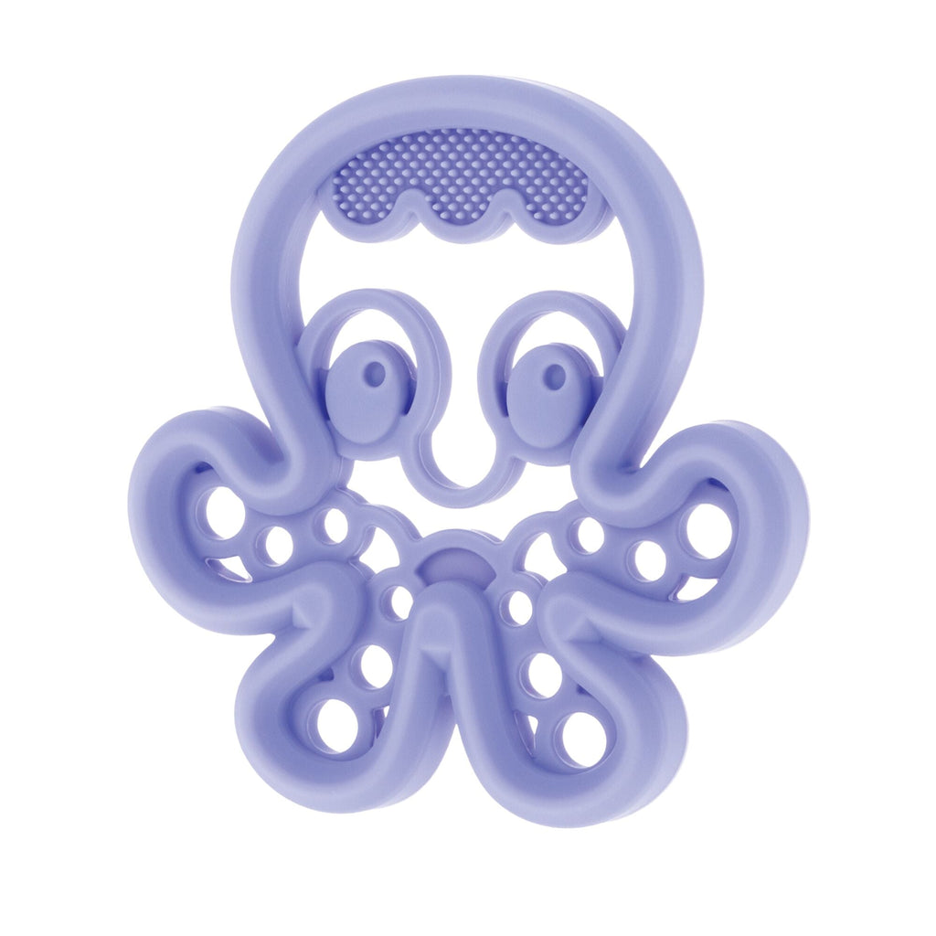 Silicone Mini Teethers (2 Pack) | Owl & Octopus (KB1V)