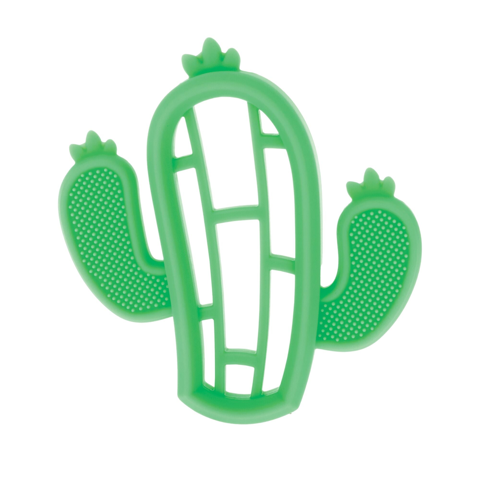 Silicone Mini Teethers (2 Pack) | Dino & Cactus (JAJD)
