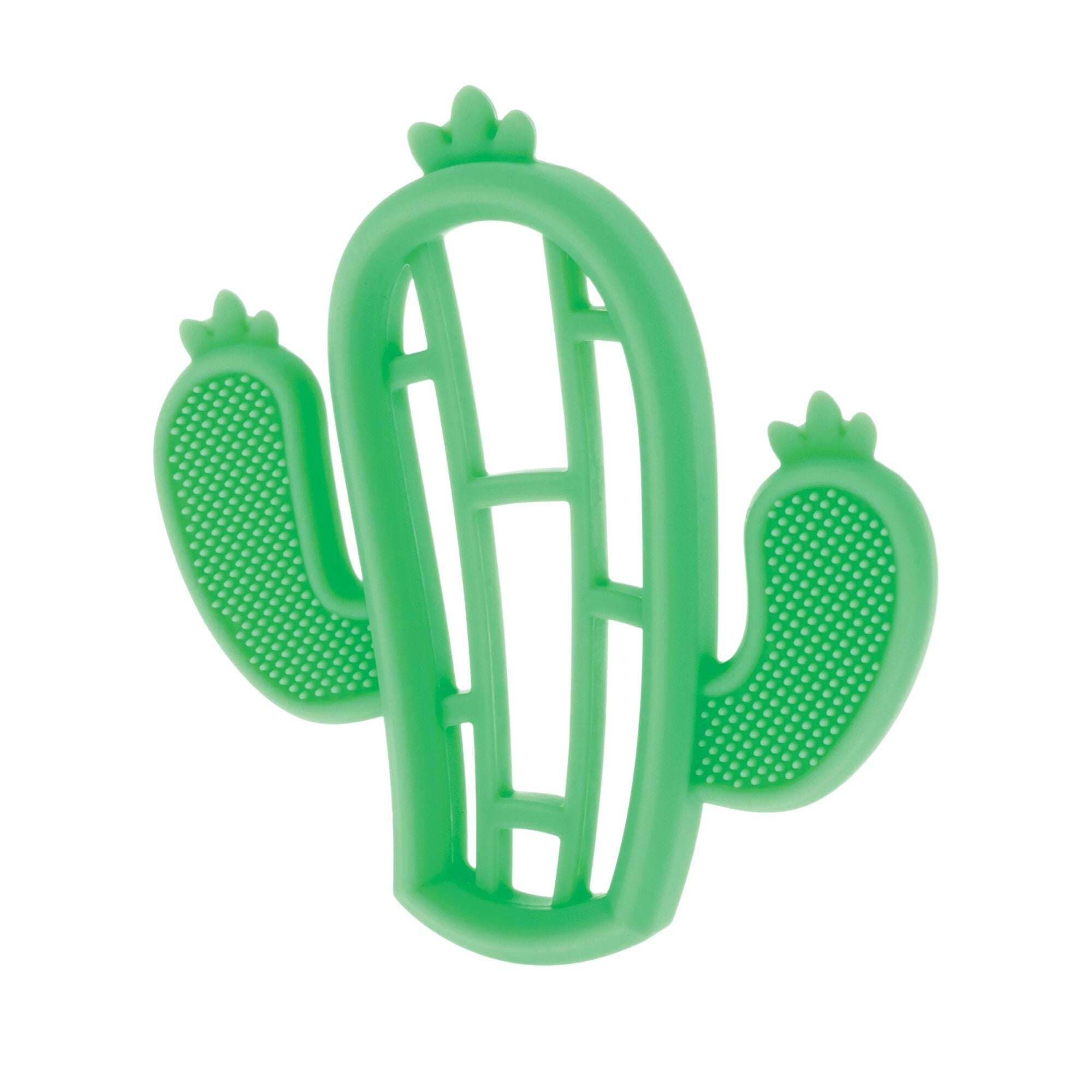 Silicone Mini Teethers (2 Pack) | Dino & Cactus (JAJD)