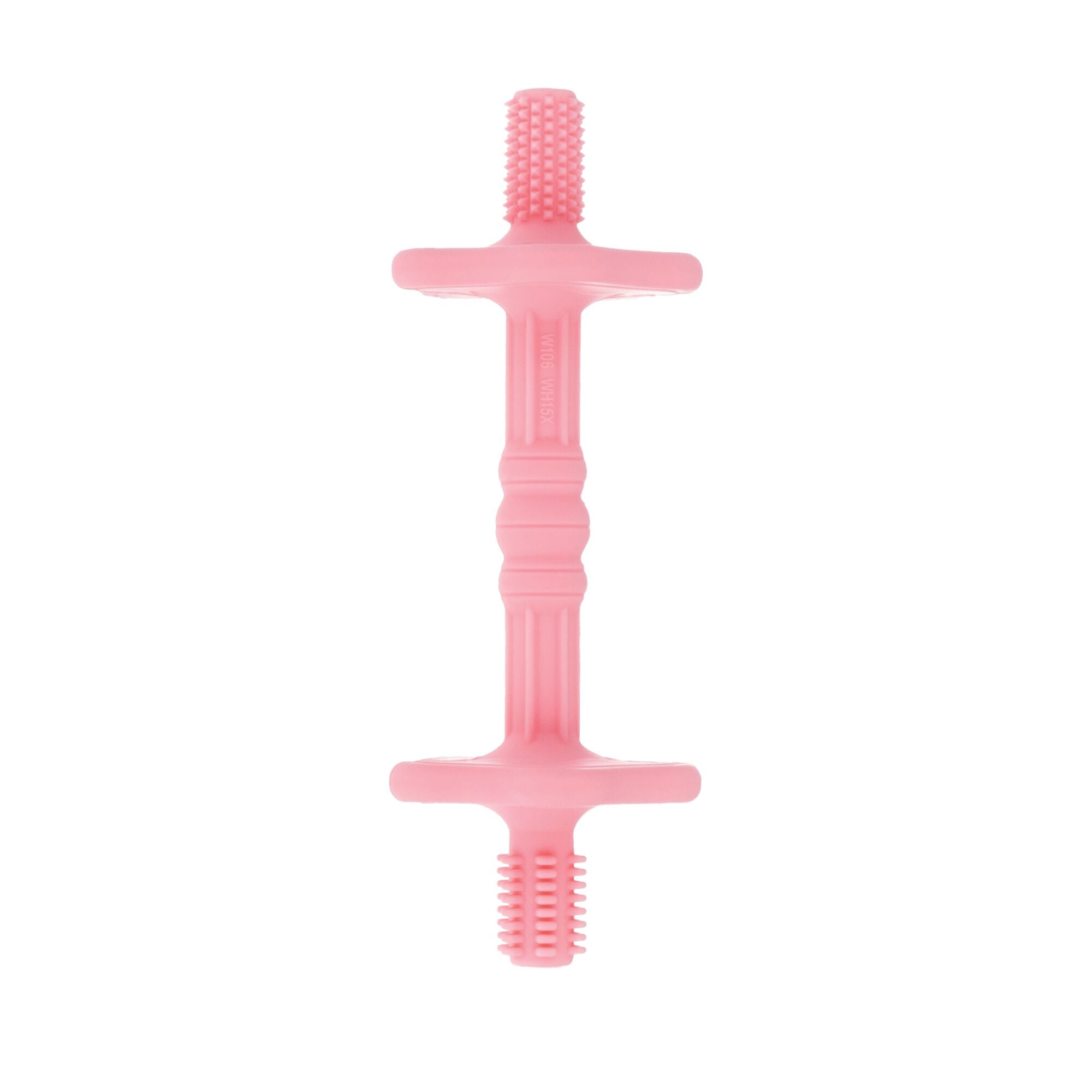 Hollow Sensory Tube Teethers | Pink/Plum (0SK3)