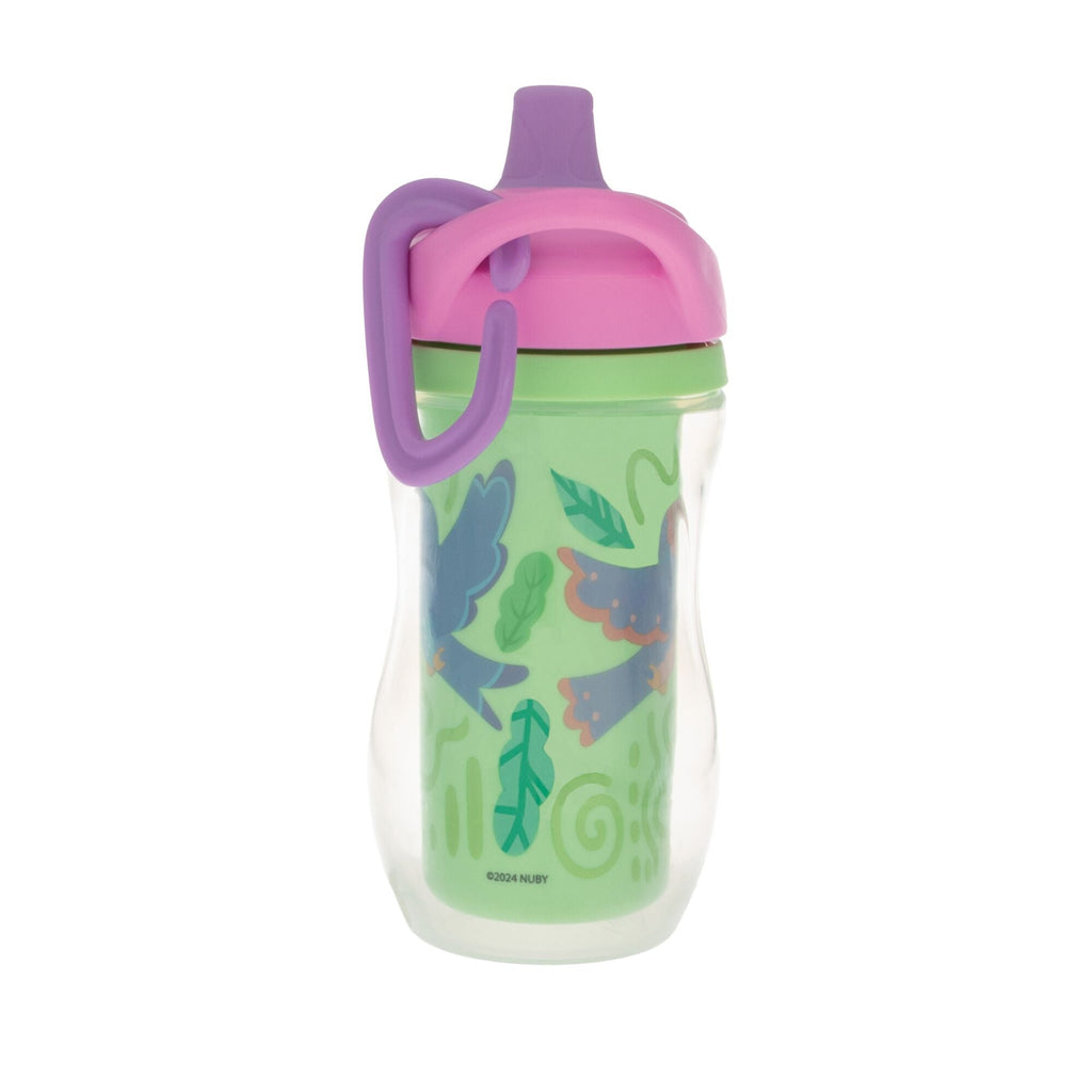 Active Sipper Insulated Cup | Green & Pink (VRU1)