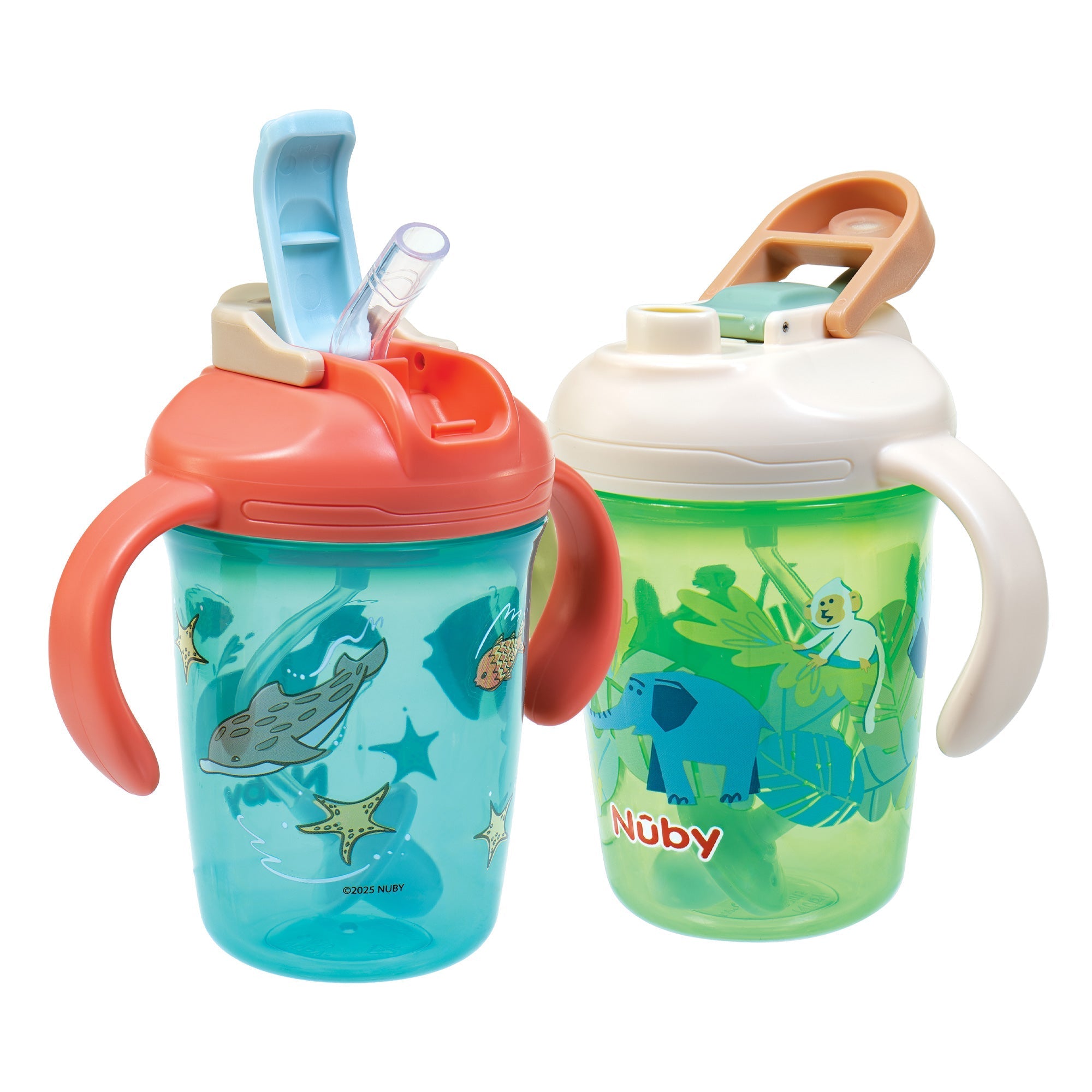 2-in-1 Toddler Cup (2 Pack) | Jungle & Ocean (211C)