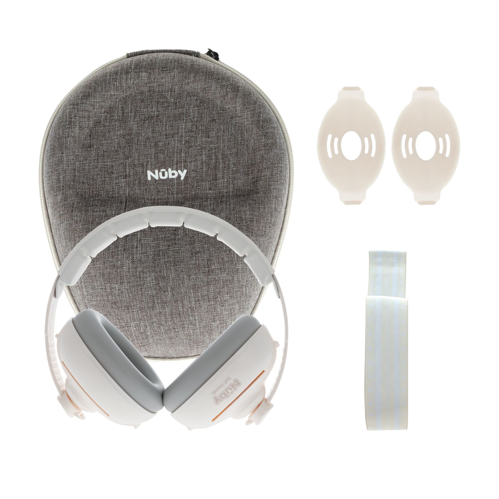 Soft Sounds 2-in-1 Noise Cancelling Earmuffs | White (WLCL)