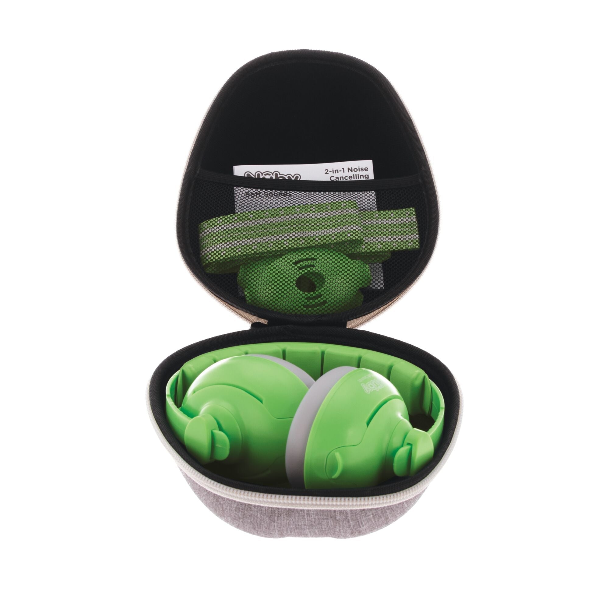 Soft Sounds 2-in-1 Noise Cancelling Earmuffs | Green (1C90)
