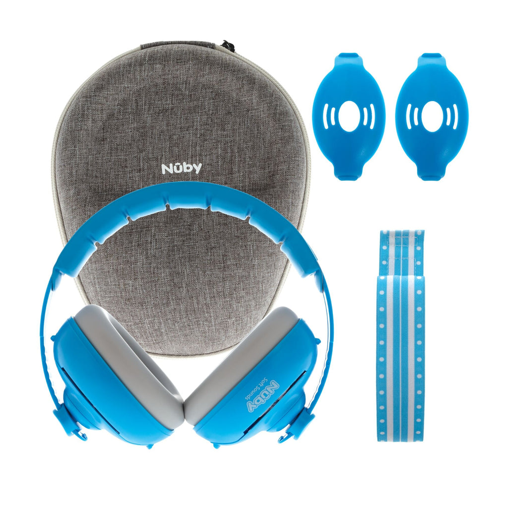 Soft Sounds 2-in-1 Noise Cancelling Earmuffs | Blue (WHS9)