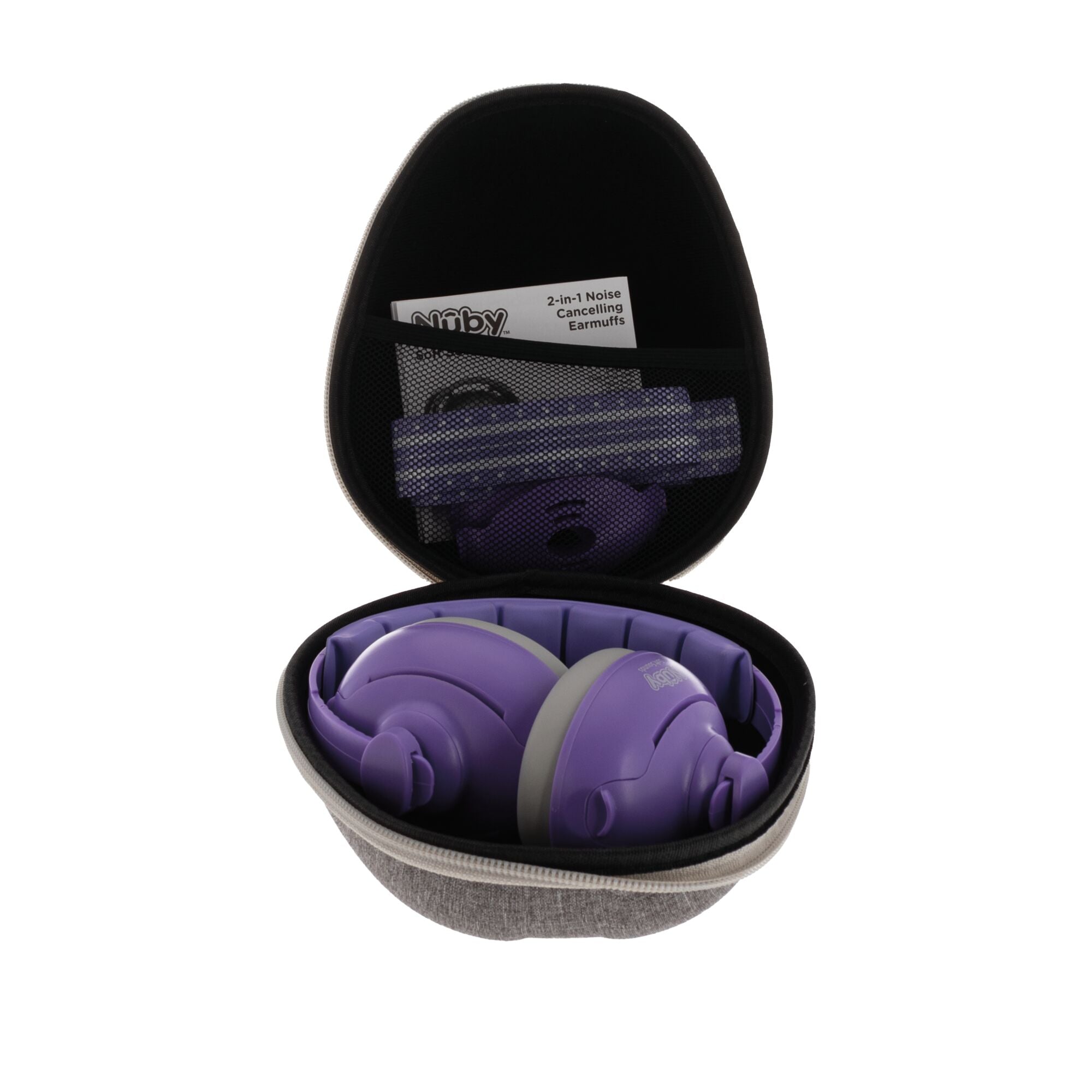 Soft Sounds 2-in-1 Noise Cancelling Earmuffs | Purple (TV20)