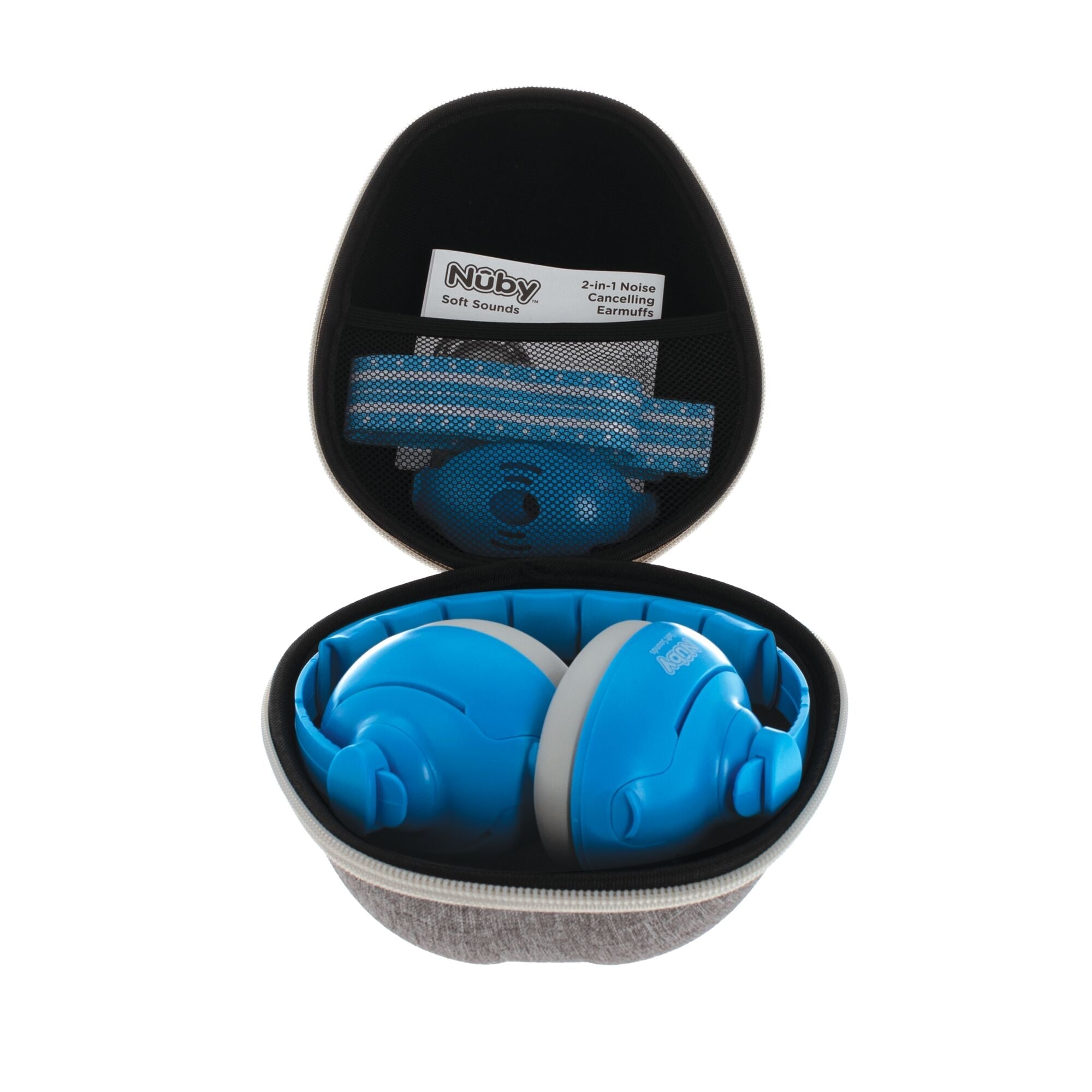 Soft Sounds 2-in-1 Noise Cancelling Earmuffs | Blue (WHS9)