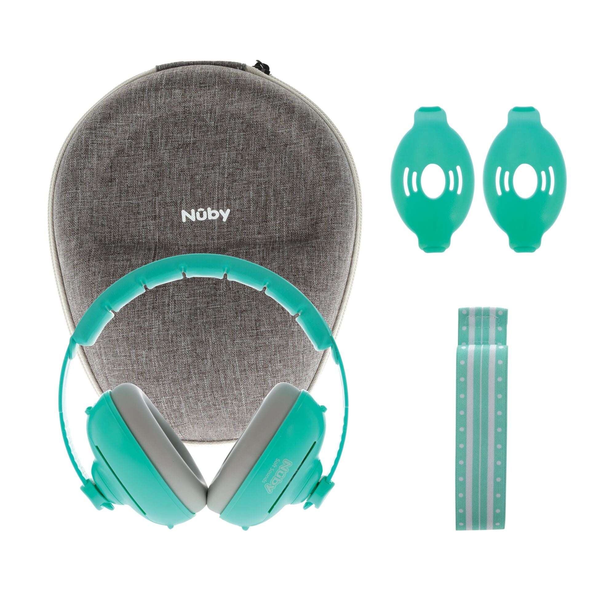 Soft Sounds 2-in-1 Noise Cancelling Earmuffs | Aqua (RPR4)