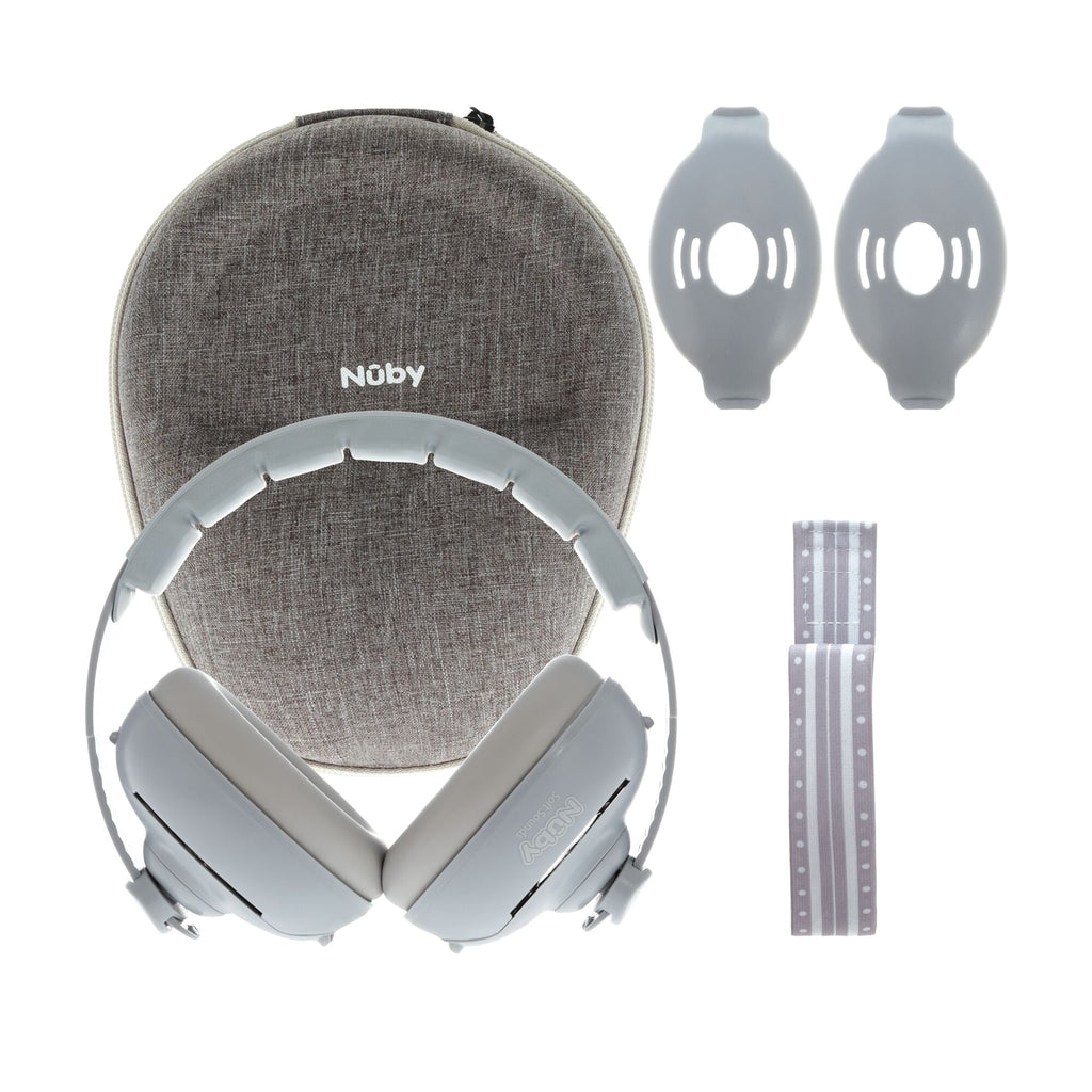 Soft Sounds 2-in-1 Noise Cancelling Earmuffs | Grey (MKWS)