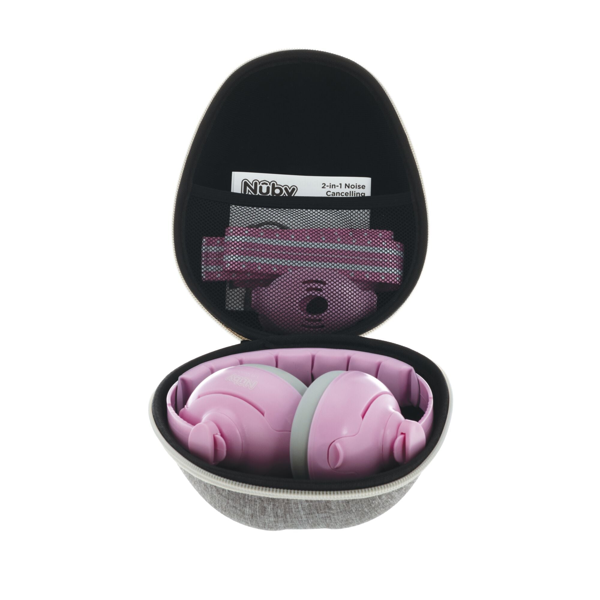 Soft Sounds 2-in-1 Noise Cancelling Earmuffs | Pink (BR52)