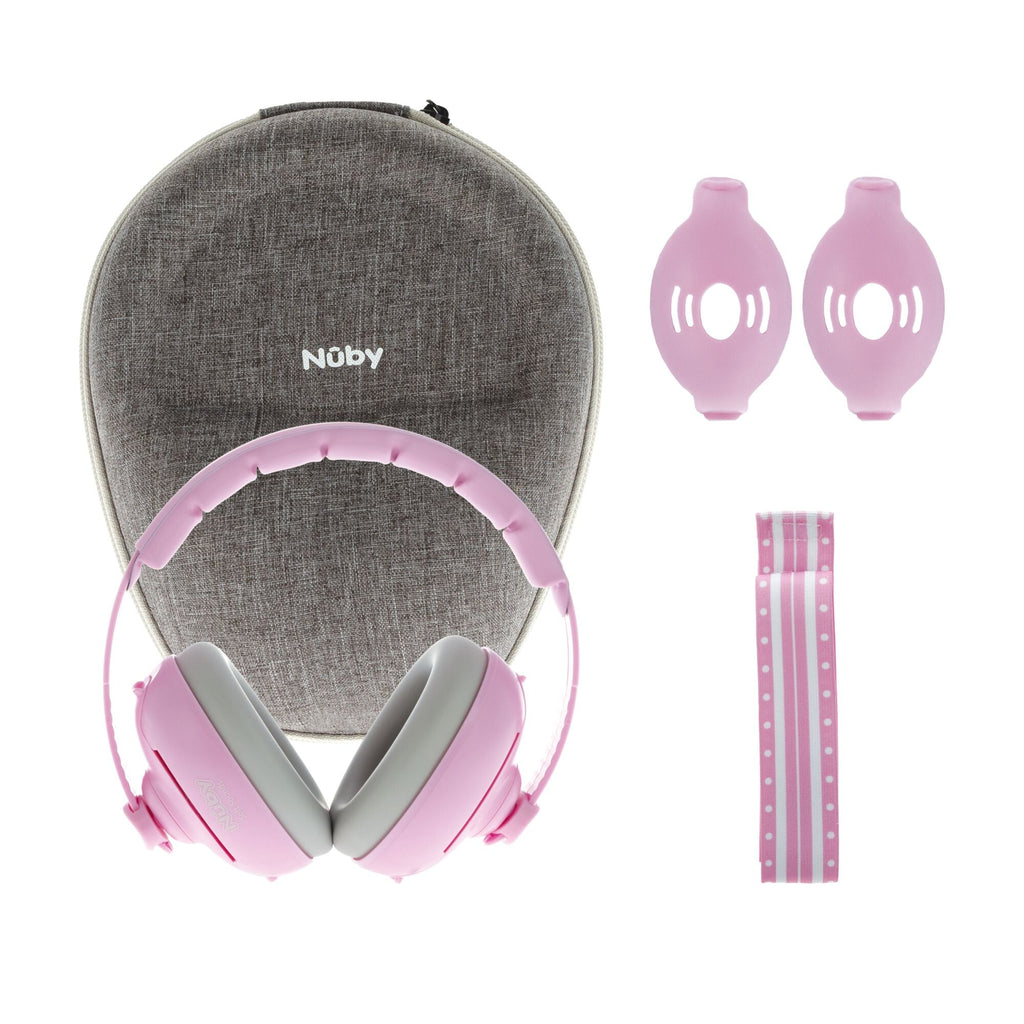 Soft Sounds 2-in-1 Noise Cancelling Earmuffs | Pink (BR52)