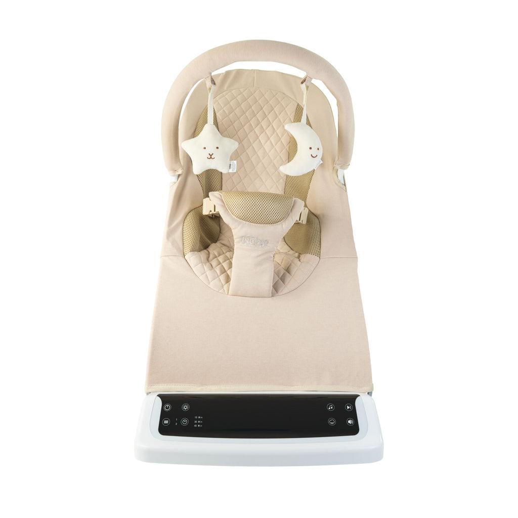 Deluxe Baby Bouncer Seat | Khaki (MXH1)
